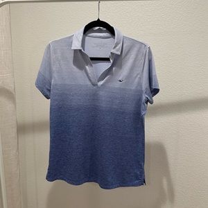 Vineyard Vines Women’s Athletic Polo Blue